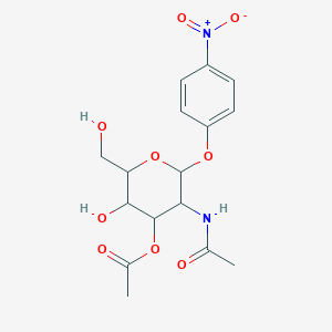 4-Nitrophenyl 2-acetamido-3-O-acetyl-2-deoxy-b-D-glucopyranoside