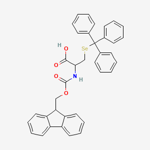 (R)-2-((((9H-Fluoren-9-yl)methoxy)carbonyl)amino)-3-(tritylselanyl)propanoic acid