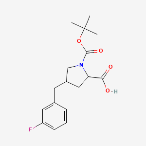 Boc-(R)-gamma-(3-fluorobenzyl)-L-proline