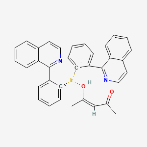 Bis(1-phenylisoquinoline)-(acetylacetonate) iridium (III)