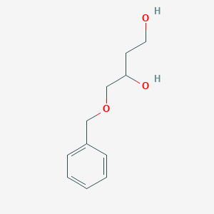 molecular formula C11H16O3 B1338831 4-Benzyloxy-1,3-butanediol CAS No. 71998-70-4