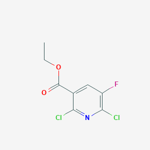 B1338846 Ethyl 2,6-dichloro-5-fluoropyridine-3-carboxylate CAS No. 82671-03-2