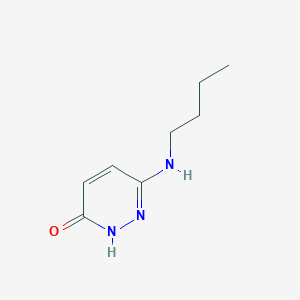 molecular formula C8H13N3O B1338875 6-(丁氨基)吡啶并氮杂-3(2H)-酮 CAS No. 88259-82-9
