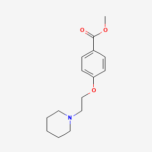 B1338880 Methyl 4-(2-(piperidin-1-yl)ethoxy)benzoate CAS No. 89407-97-6