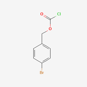 molecular formula C8H6BrClO2 B1338888 对溴苄基氯甲酸酯 CAS No. 5798-78-7