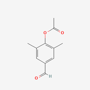 molecular formula C11H12O3 B1338891 4-甲酰基-2,6-二甲苯酚乙酸酯 CAS No. 95306-94-8