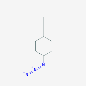 molecular formula C10H19N3 B1338893 1-叠氮基-4-叔丁基环己烷 CAS No. 31865-35-7