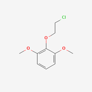 molecular formula C10H13ClO3 B1338896 2-(2-氯乙氧基)-1,3-二甲氧基苯 CAS No. 24251-50-1