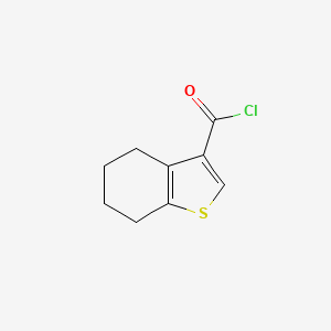 B1338899 4,5,6,7-Tetrahydro-1-benzothiophene-3-carbonyl chloride CAS No. 95461-22-6