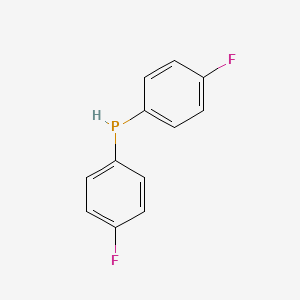 molecular formula C12H9F2P B1338915 双(4-氟苯基)膦 CAS No. 25186-17-8