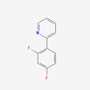 molecular formula C11H7F2N B1338927 2-(2,4-二氟苯基)吡啶 CAS No. 391604-55-0