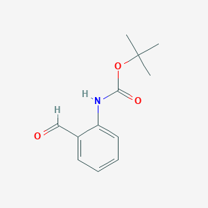 molecular formula C12H15NO3 B1338957 叔丁基(2-甲酰苯基)氨基甲酸酯 CAS No. 74965-38-1