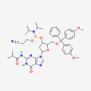 5'-O-(4,4'-Dimethoxytrityl)-N2-isobutyryl-2'-deoxyguanosine-3'-(2-cyanoethyl-N,N-diisopropyl)phosphoramidite