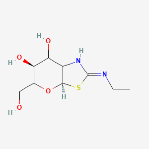 (3aR,6S)-2-ethylimino-5-(hydroxymethyl)-1,3a,5,6,7,7a-hexahydropyrano[3,2-d][1,3]thiazole-6,7-diol