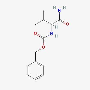 molecular formula C13H18N2O3 B13389824 Benzyl (1-amino-3-methyl-1-oxobutan-2-yl)carbamate CAS No. 88463-19-8