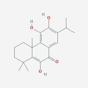 5,6,10-trihydroxy-1,1,4a-trimethyl-7-propan-2-yl-3,4-dihydro-2H-phenanthren-9-one