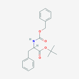 molecular formula C21H25NO4 B13389999 N-Cbz-L-phenylalanine tert-butyl ester CAS No. 16881-34-8