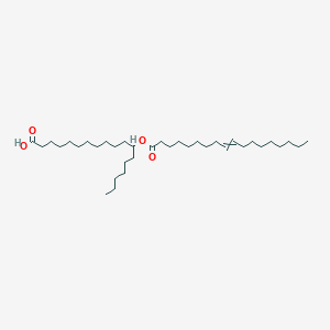 molecular formula C36H68O4 B13390016 12-Octadec-9-enoyloxyoctadecanoic acid 