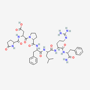 pGlu-Asp-Pro-Phe-Leu-Arg-Phe-NH2
