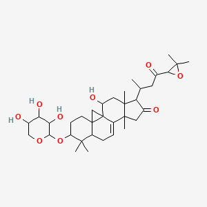 molecular formula C35H52O9 B13390048 Cimicidanol 3-arabinoside 