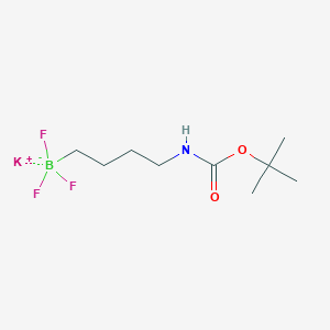 Potassium (4-(tert-butoxycarbonylamino)butyl)trifluoroborate