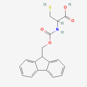 molecular formula C18H17NO4S B1339008 Fmoc-D-Cys-OH.H2O 
