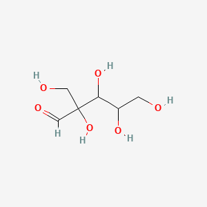 2,3,4,5-Tetrahydroxy-2-(hydroxymethyl)pentanal