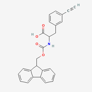 3-(3-ethynylphenyl)-2-(9H-fluoren-9-ylmethoxycarbonylamino)propanoic acid