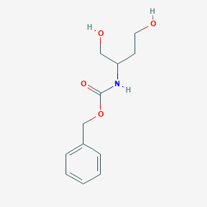 benzyl N-(1,4-dihydroxybutan-2-yl)carbamate