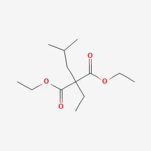 molecular formula C13H24O4 B13390497 Diethyl 2-ethyl-2-isobutylmalonate 