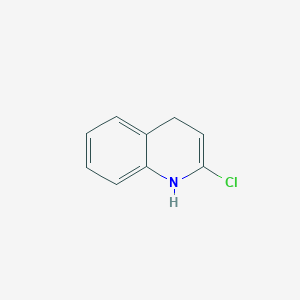 molecular formula C9H8ClN B13390613 2-Chloro-1,4-dihydroquinoline CAS No. 58322-43-3