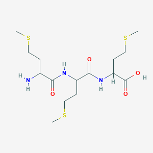 (2S)-2-[[(2S)-2-[[(2S)-2-amino-4-methylsulfanylbutanoyl]amino]-4-methylsulfanylbutanoyl]amino]-4-methylsulfanylbutanoic acid