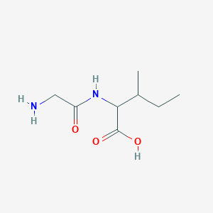 molecular formula C8H16N2O3 B13390841 Glycylisoleucine 