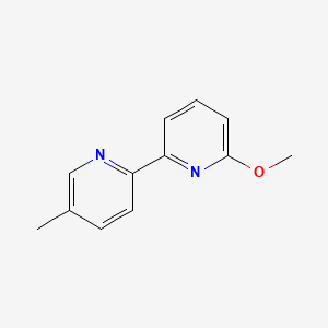 molecular formula C12H12N2O B1339087 6'-Methoxy-5-methyl-2,2'-bipyridine CAS No. 638353-16-9