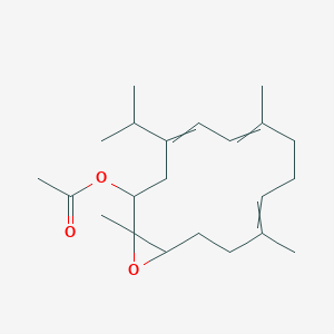 molecular formula C22H34O3 B13390876 Formamidinium Lead Chloride Iodide CAS No. 9012-25-3