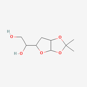 1-(2,2-Dimethyl-3a,5,6,6a-tetrahydrofuro[2,3-d][1,3]dioxol-5-yl)ethane-1,2-diol