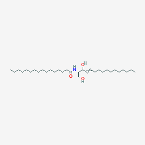 molecular formula C32H63NO3 B13390999 N-(1,3-dihydroxyhexadec-4-en-2-yl)hexadecanamide 