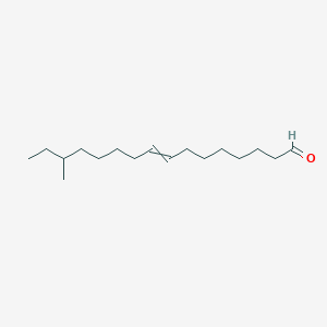 molecular formula C17H32O B013391 (Z)-14-Methylhexadec-8-enal CAS No. 60609-53-2