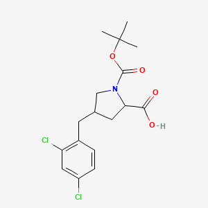 Boc-(R)-gamma-(2,4-dichlorobenzyl)-L-proline