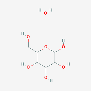 molecular formula C6H14O7 B13391066 6-(Hydroxymethyl)oxane-2,3,4,5-tetrol hydrate 