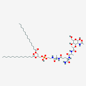 molecular formula C59H109N6O19P B13391083 Mtp-PE;L-mtp-PE;cgp 19835 