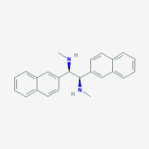 (1R,2R)-N1,N2-Dimethyl-1,2-di(naphthalen-2-yl)ethane-1,2-diamine