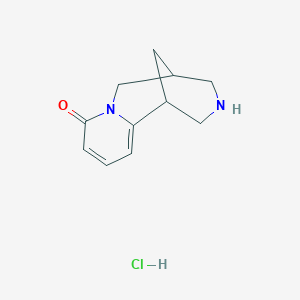 (1R,9S)-7,11-diazatricyclo[7.3.1.0(2),]trideca-2,4-dien-6-one hydrochloride