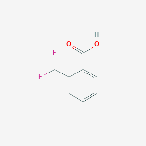 molecular formula C8H6F2O2 B1339116 2-(difluoromethyl)benzoic Acid CAS No. 799814-32-7