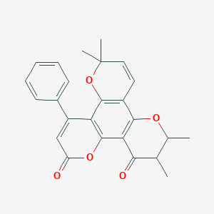 molecular formula C25H22O5 B13391173 Inophyllum E 