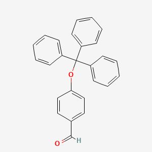 molecular formula C26H20O2 B1339118 4-(三苯甲氧基)苯甲醛 CAS No. 892112-24-2
