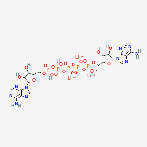 Trilithium;[[[5-(6-aminopurin-9-yl)-3,4-dihydroxyoxolan-2-yl]methoxy-hydroxyphosphoryl]oxy-hydroxyphosphoryl] [[[5-(6-aminopurin-9-yl)-3,4-dihydroxyoxolan-2-yl]methoxy-oxidophosphoryl]oxy-oxidophosphoryl] phosphate