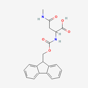 N2-[(9H-Fluoren-9-ylmethoxy)carbonyl]-N-methyl-L-asparagine