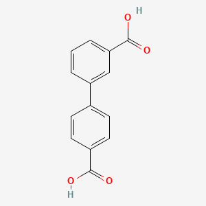 molecular formula C14H10O4 B1339139 联苯-3,4'-二甲酸 CAS No. 92152-01-7