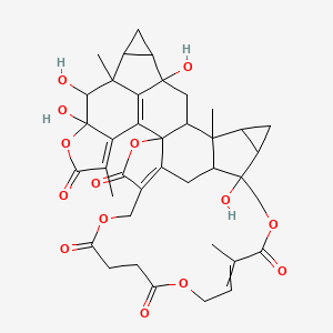 molecular formula C39H42O14 B13391391 Henriol A 